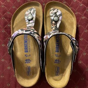 Birkenstock floral Gizeh 36
